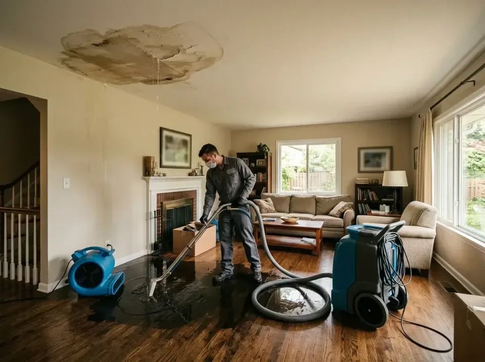 attic-pipe-burst-ceiling-drip-008 — frequently asked questions, Water Damage Restoration & Carpet Care in Montgomery, GA